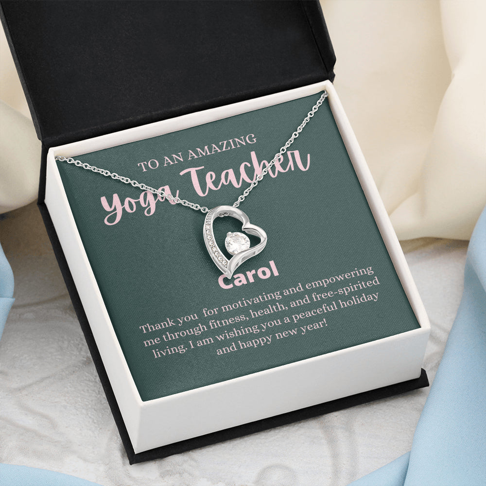 Yoga Teacher Gift | Gift for Yoga Teacher Necklace | A Truly Amazing Yoga Teacher Appreciation Gift