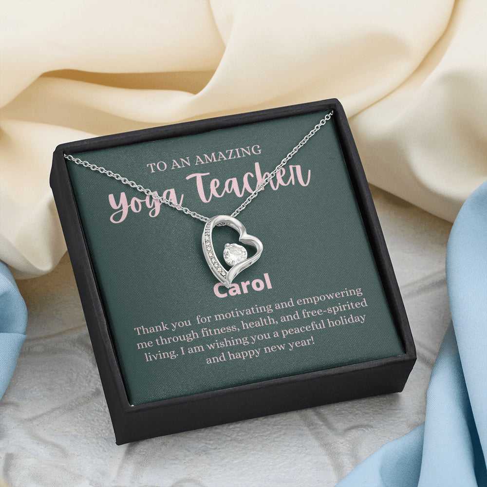 Yoga Teacher Gift | Gift for Yoga Teacher Necklace | A Truly Amazing Yoga Teacher Appreciation Gift