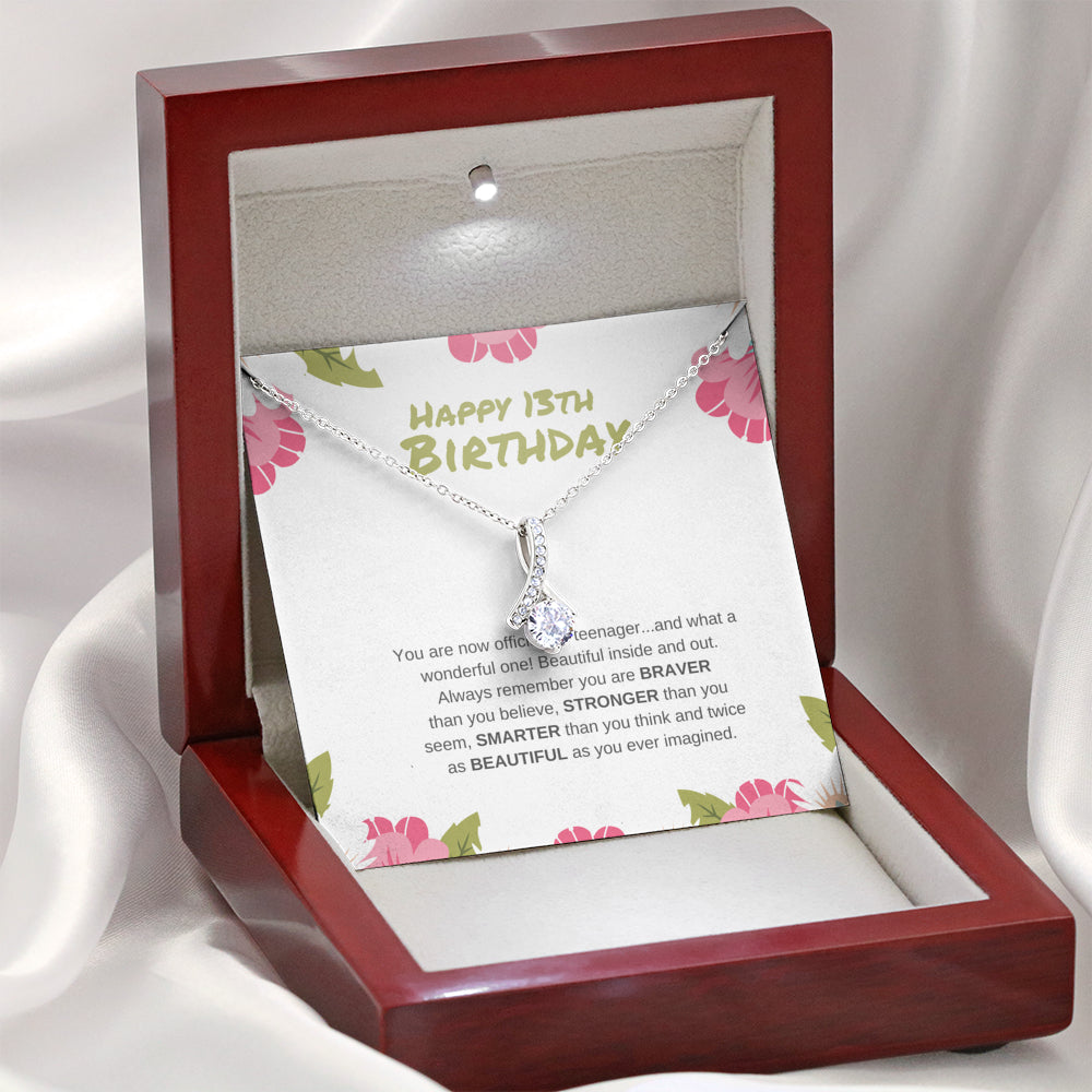 13th Birthday Girl, 13th Birthday Gift Official Teenager, Thirteenth Birthday Necklace, Gift For 13 Year Old Girl Gifts