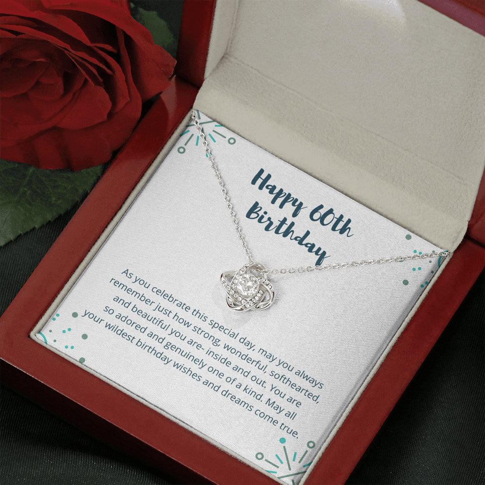 55tak-7fh24-001 Love Knot Necklace