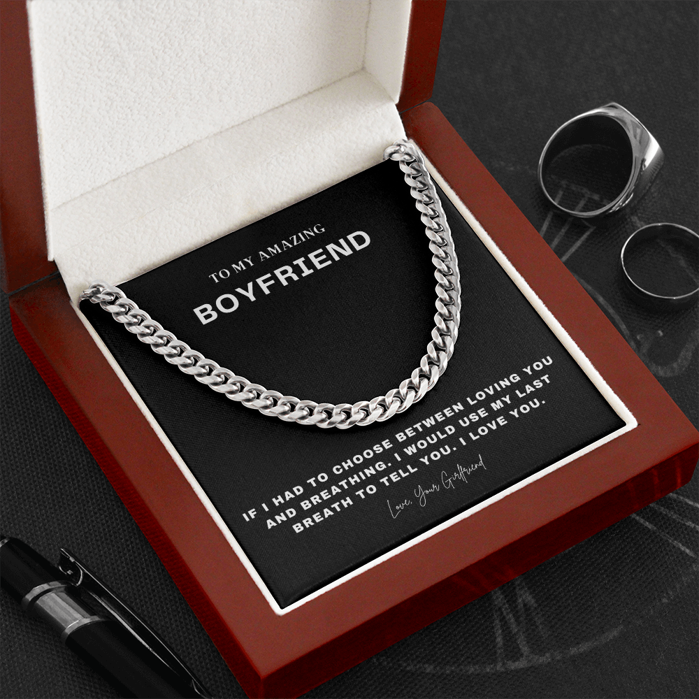 Gift for Boyfriend from Girlfriend - Make him feel special and loved