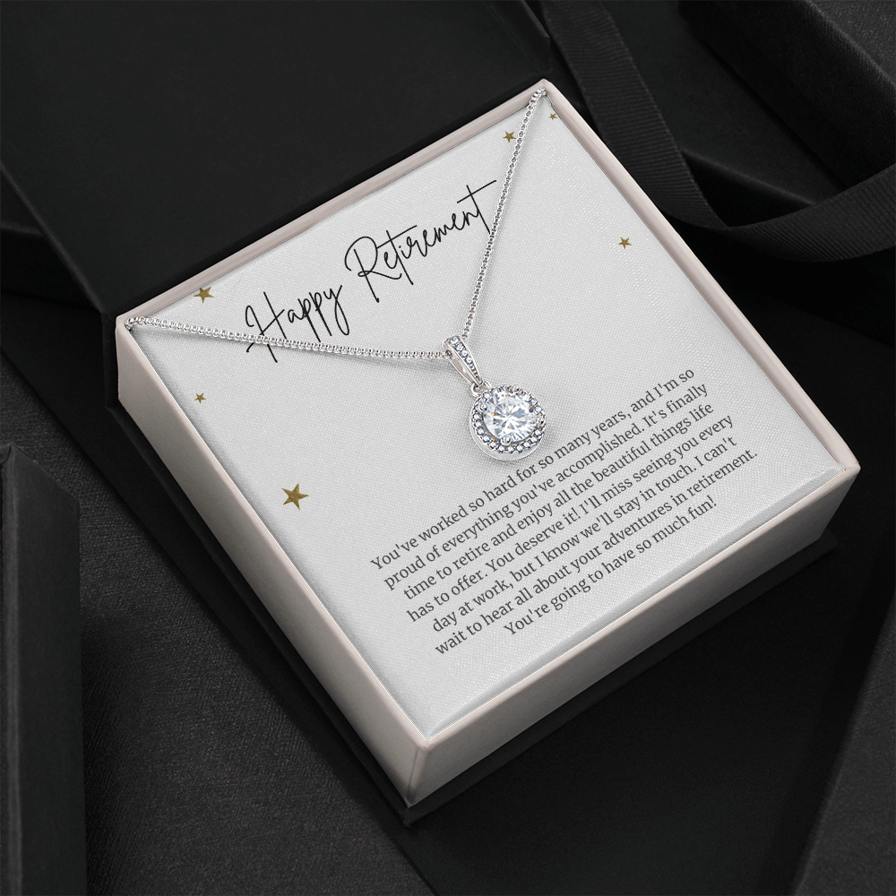 Retirement Necklace Gift 5 Eternal Hope Necklace