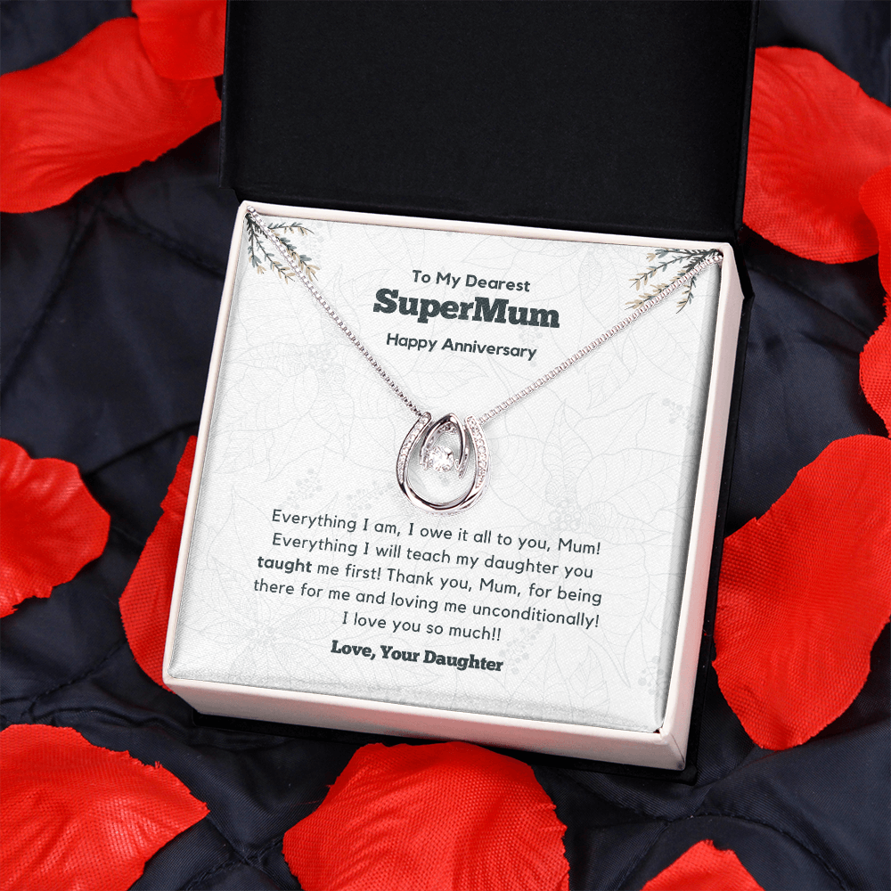 Mum Birthday Necklace Gift from Daughter
