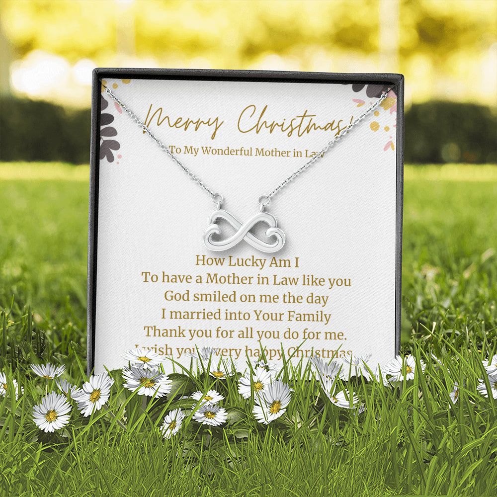 Mother in Law 3 Infinity Necklace