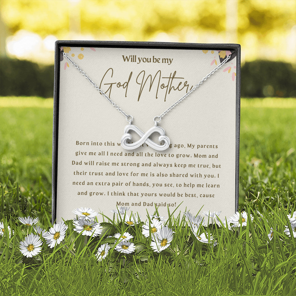 God Mother Infinity Necklace