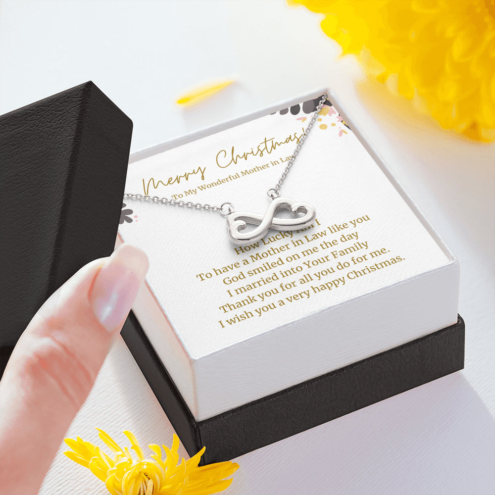 Mother in Law 3 Infinity Necklace