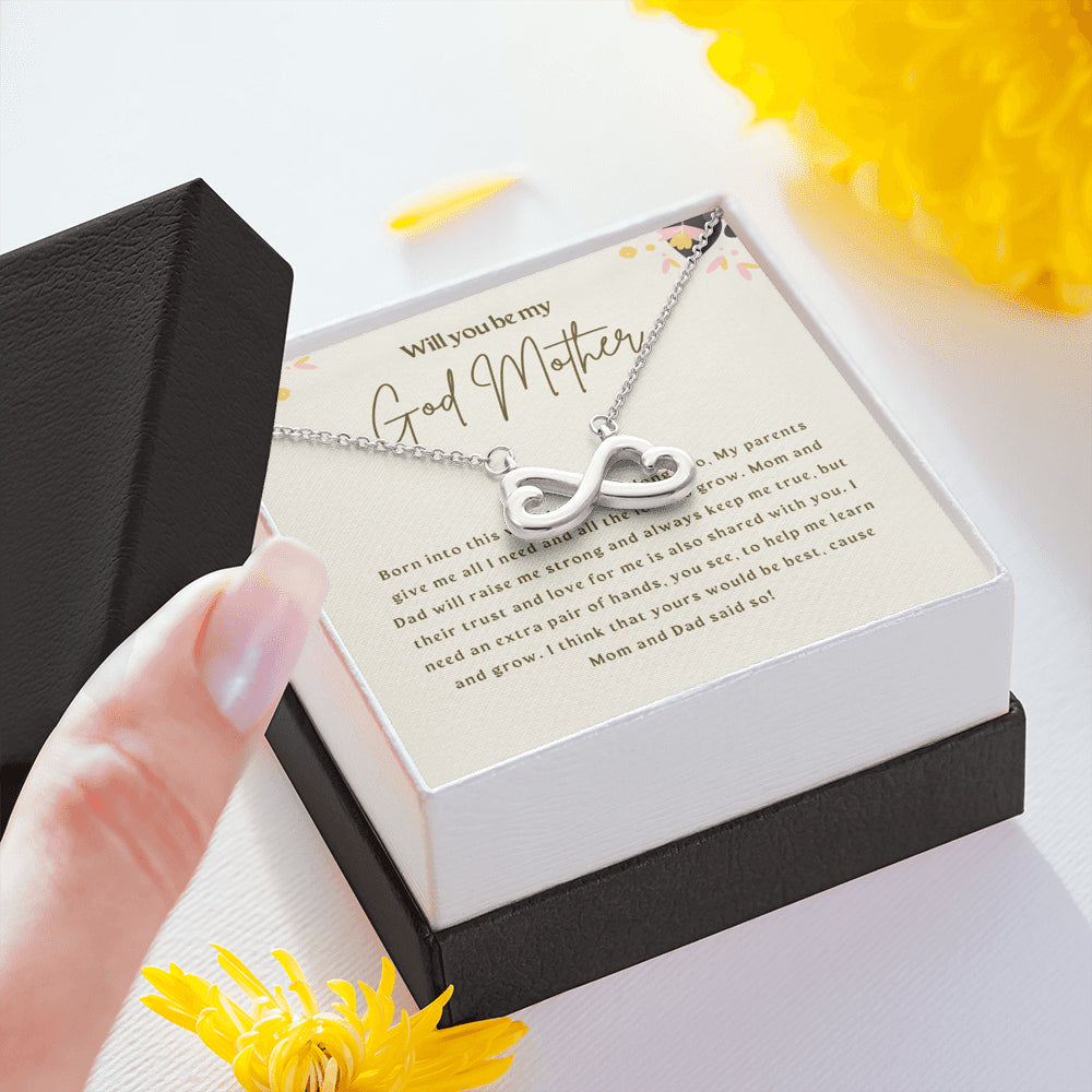 God Mother Infinity Necklace