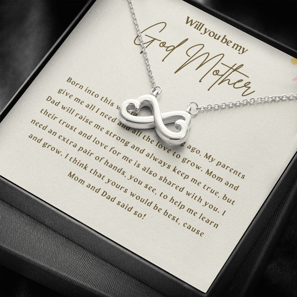 God Mother Infinity Necklace