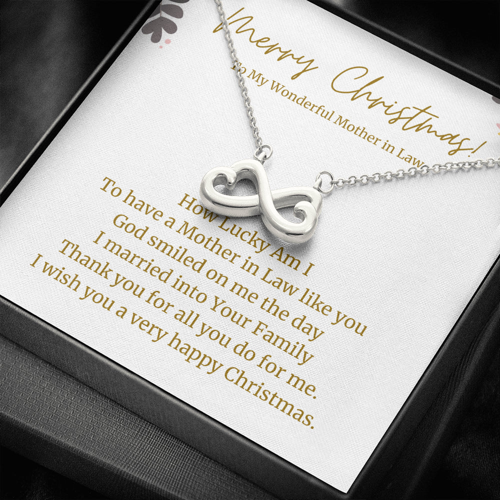 Mother in Law 3 Infinity Necklace