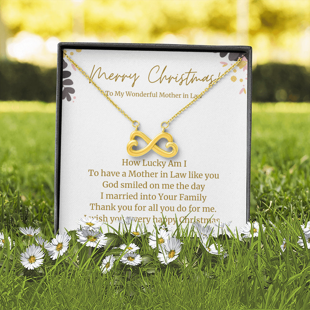 Mother in Law 3 Infinity Necklace