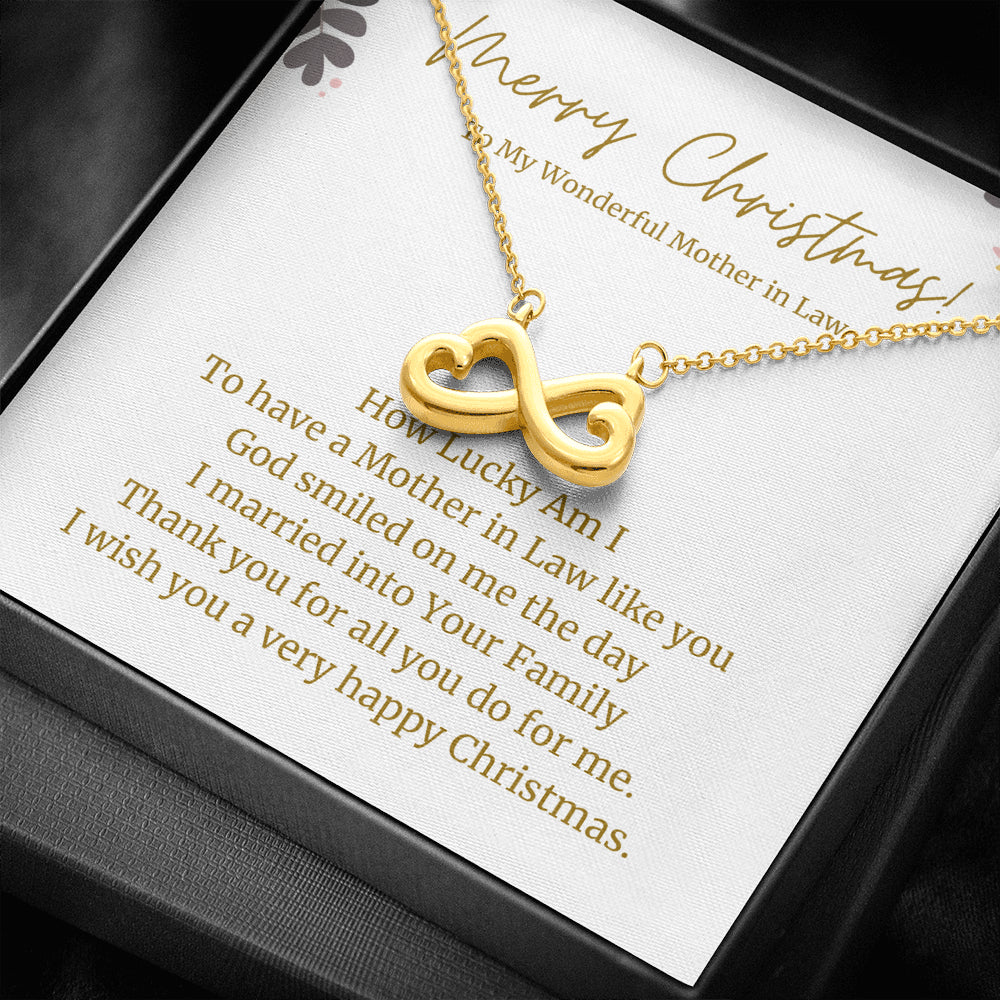 Mother in Law 3 Infinity Necklace