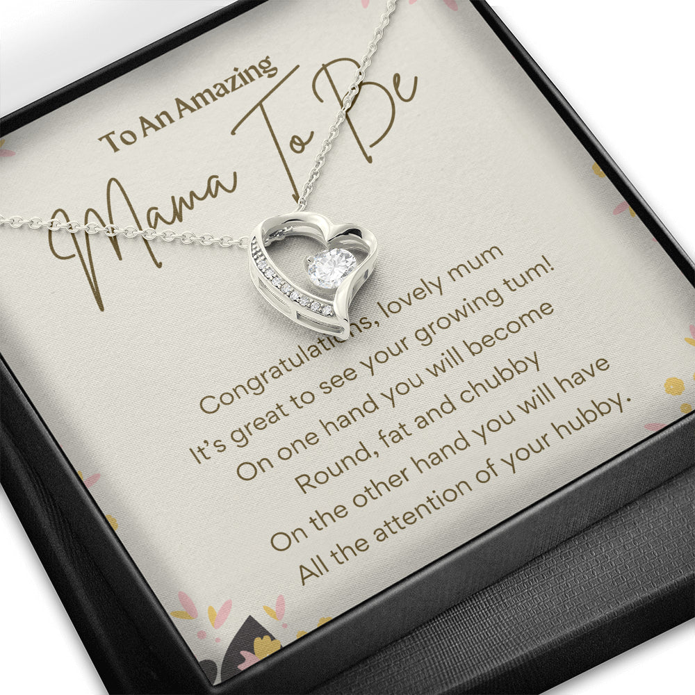 To An Amazing Mom to be Love Necklace