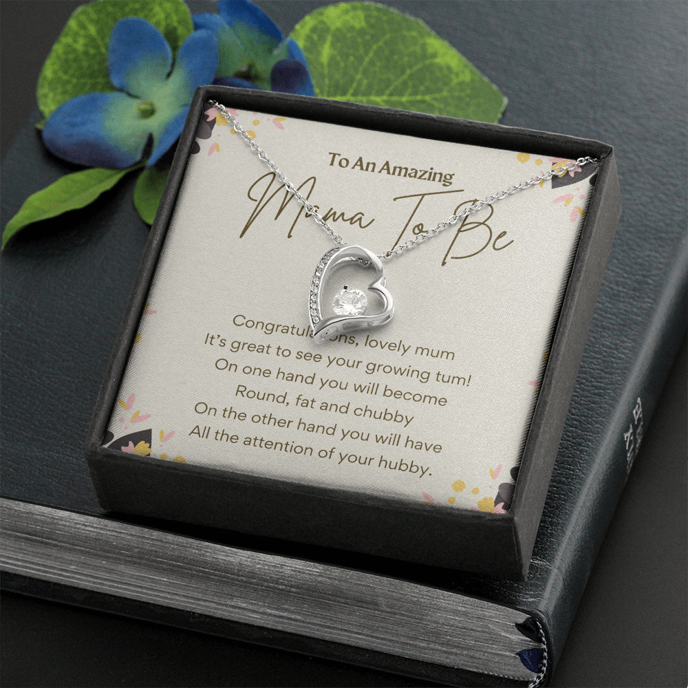 To An Amazing Mom to be Love Necklace