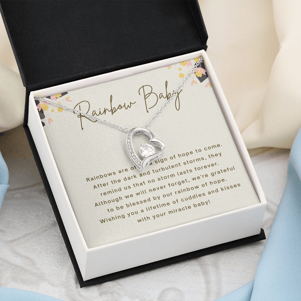 Rainbow Baby Love Necklace
