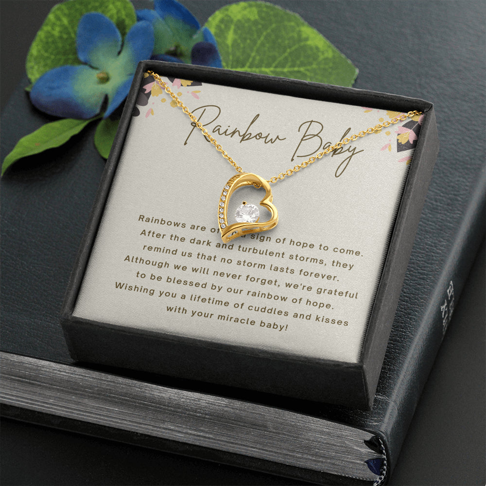 Rainbow Baby Love Necklace