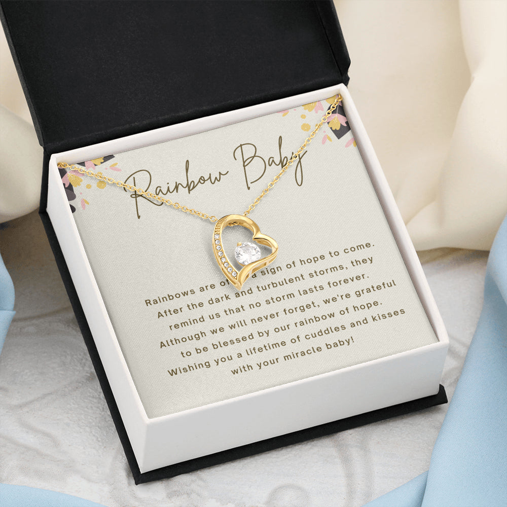 Rainbow Baby Love Necklace