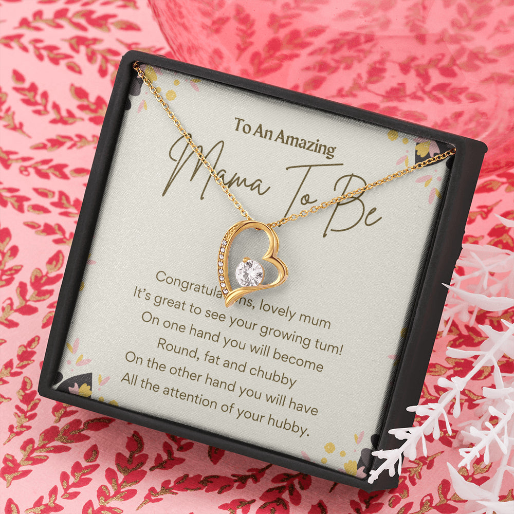 To An Amazing Mom to be Love Necklace
