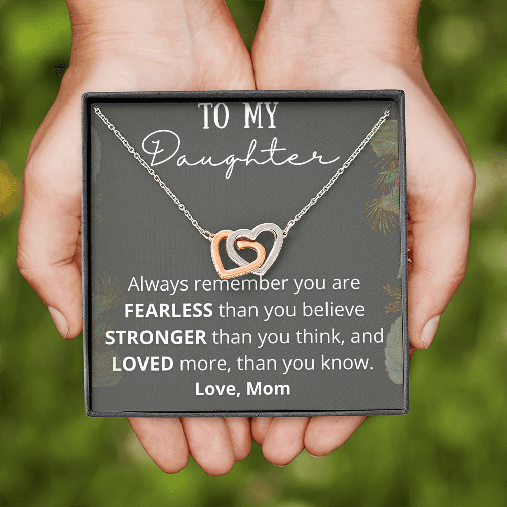 Gift for Daughter from Mom I Always Remember You Are Loved Necklace