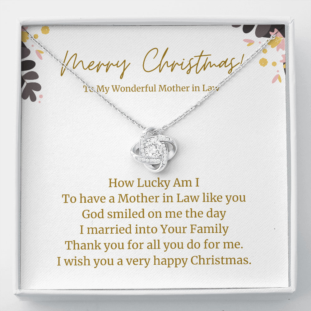 Mother in Law 3 Love Knot Necklace