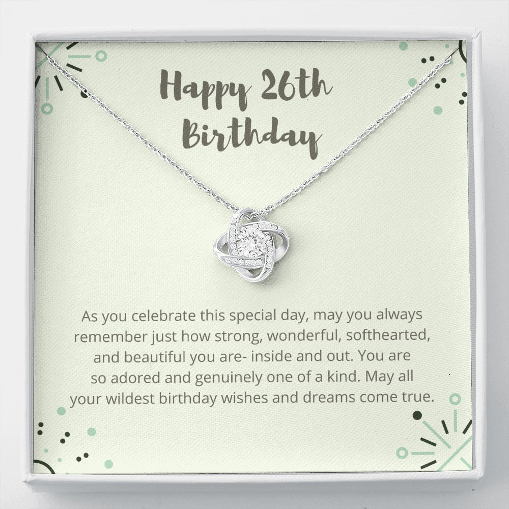 z0io3-rc9s3-001 Love Knot Necklace