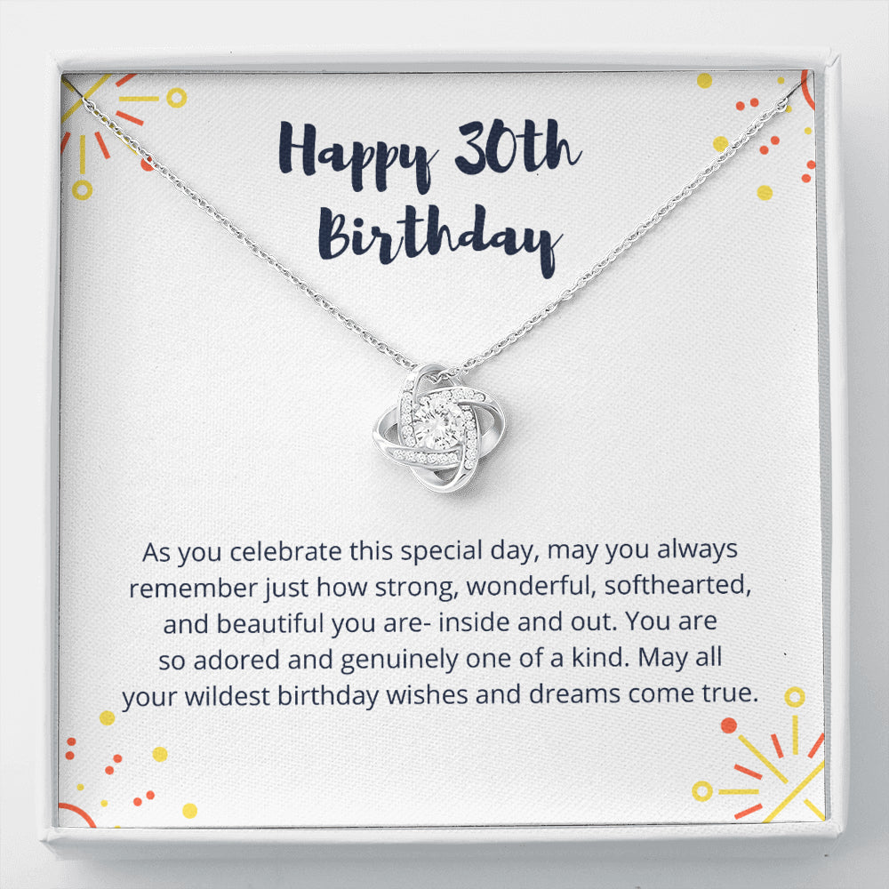 3d9pp-evpyh-001 Love Knot Necklace