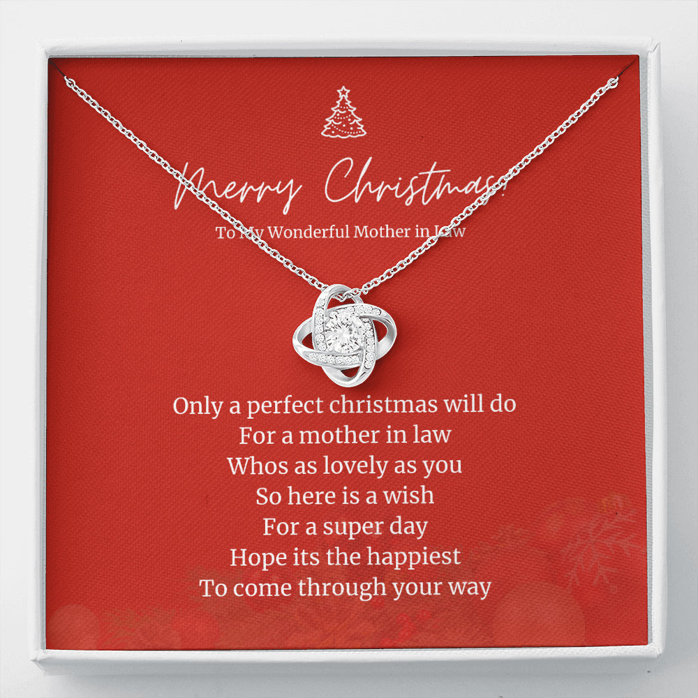 Mother in Law 5 Love Knot Necklace