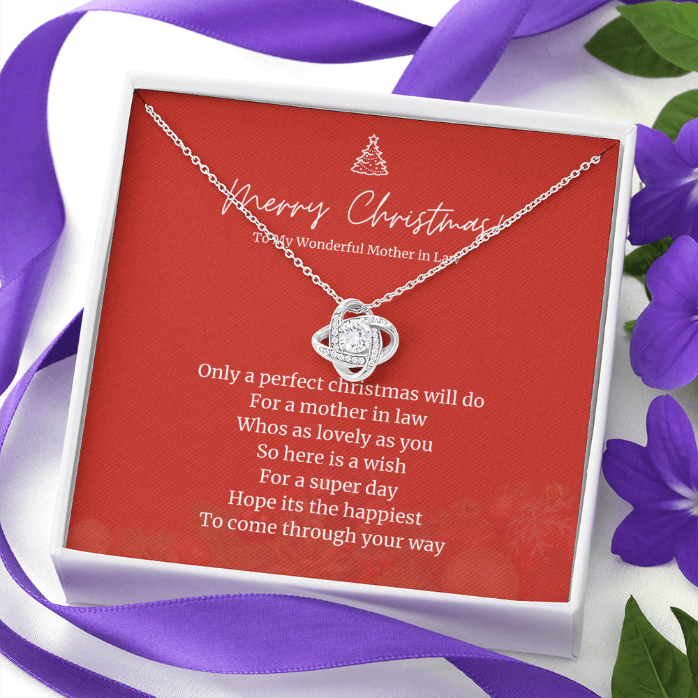 Mother in Law 5 Love Knot Necklace