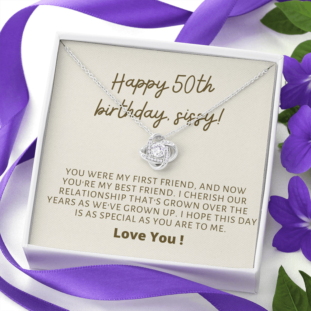Gift to Sister on her 50th Birthday