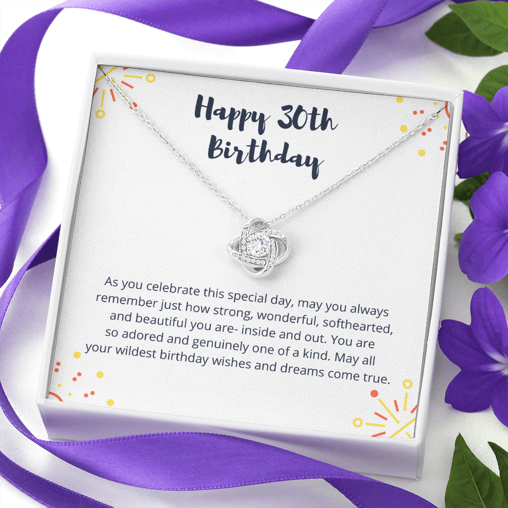 3d9pp-evpyh-001 Love Knot Necklace