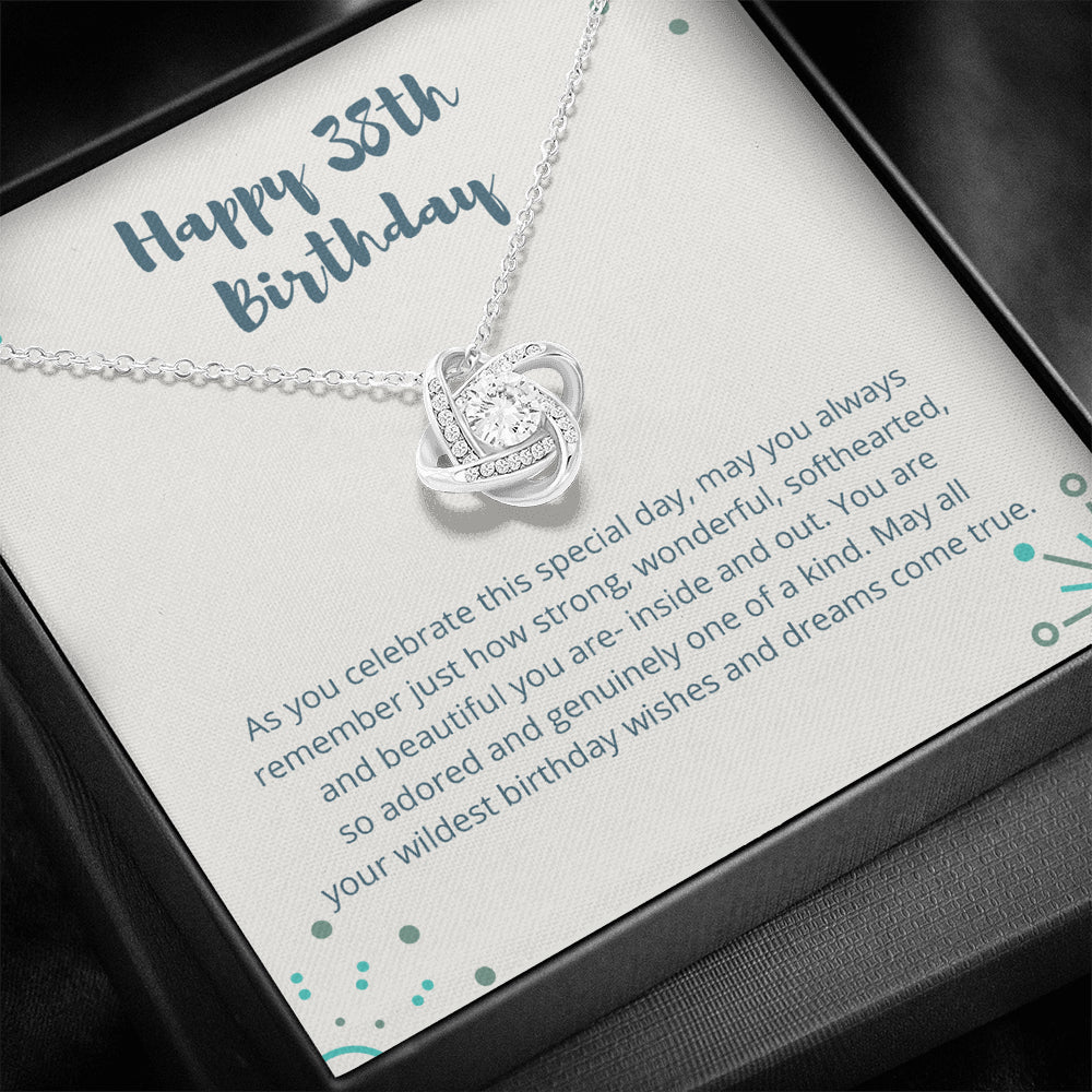 ir966-b3vbi-001 Love Knot Necklace