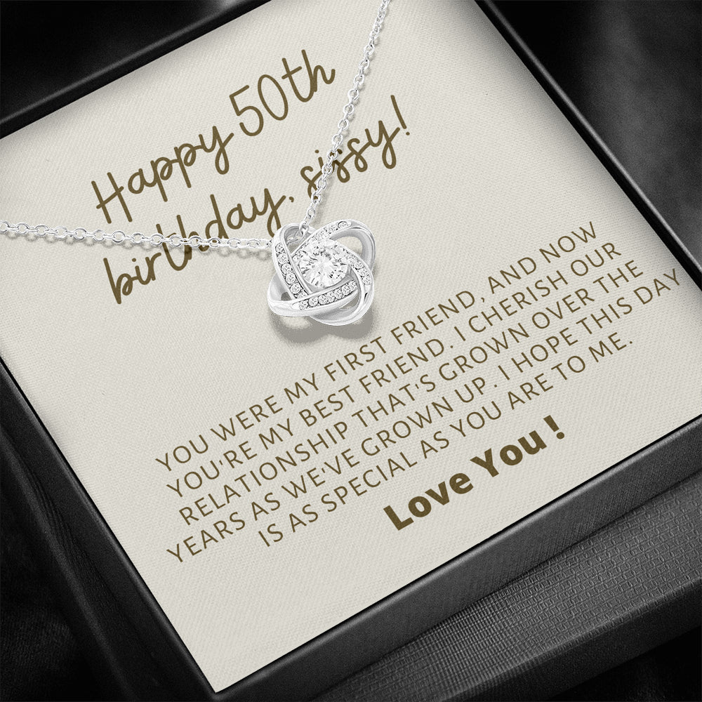 Gift to Sister on her 50th Birthday