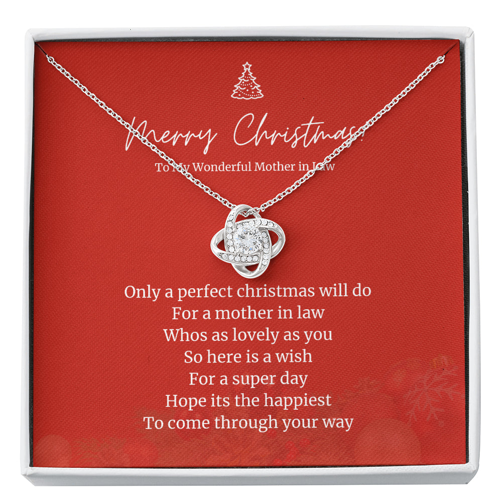 Mother in Law 5 Love Knot Necklace