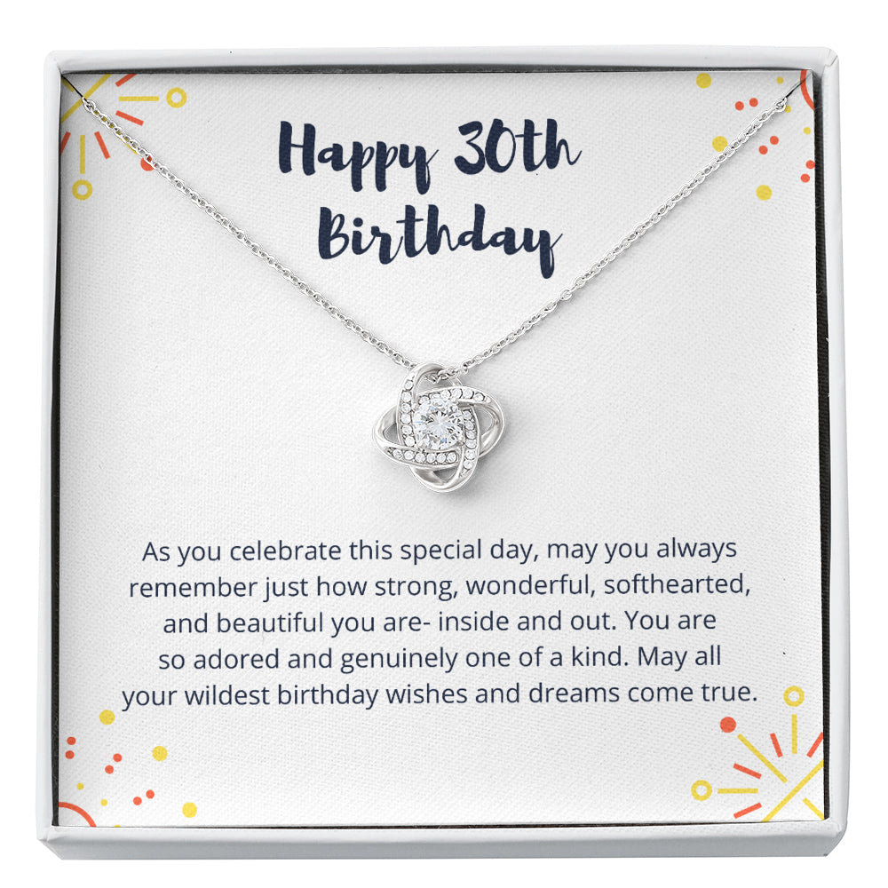 3d9pp-evpyh-001 Love Knot Necklace