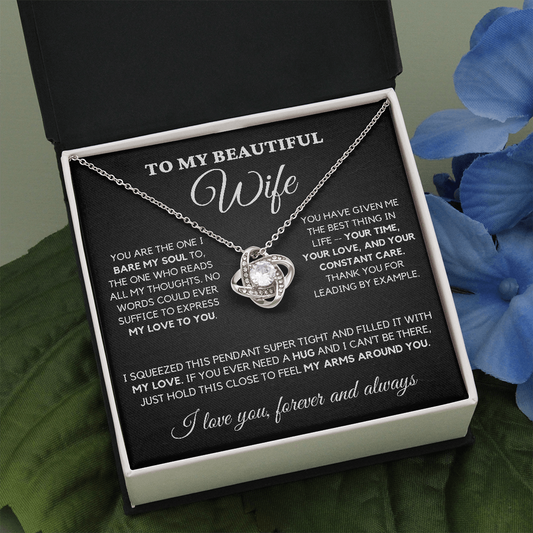 To My Wife Necklace  - Thank You for being the best wife ever!