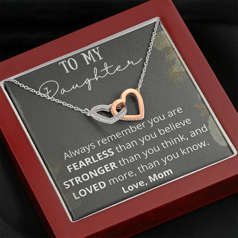Gift for Daughter from Mom I Always Remember You Are Loved Necklace