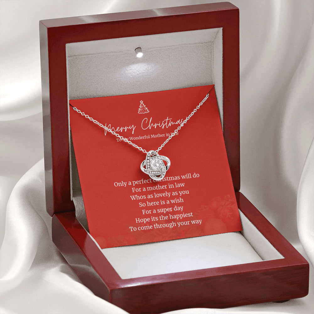 Mother in Law 5 Love Knot Necklace