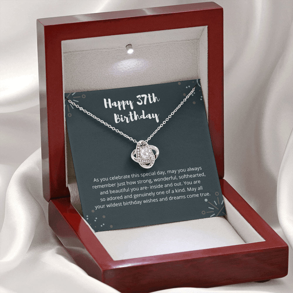 dw3wl-bcskt-001 Love Knot Necklace