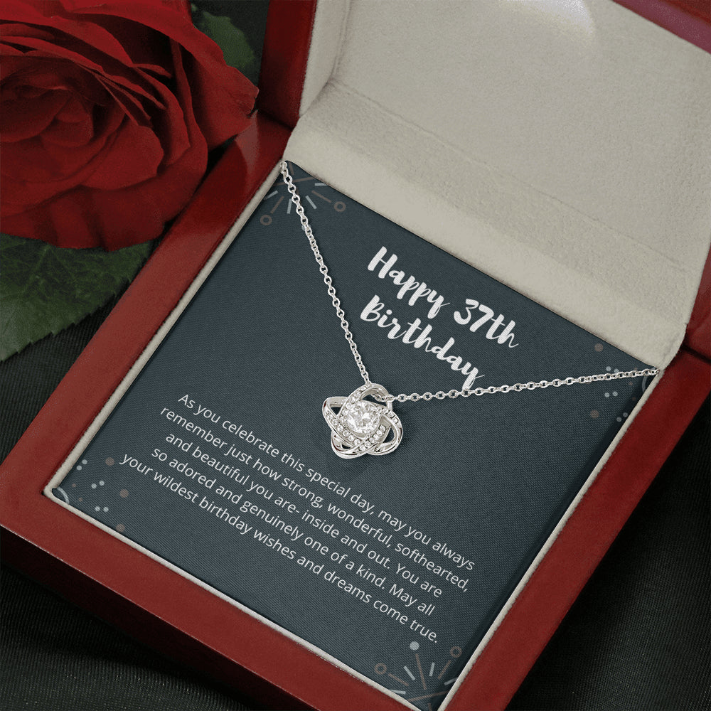 dw3wl-bcskt-001 Love Knot Necklace