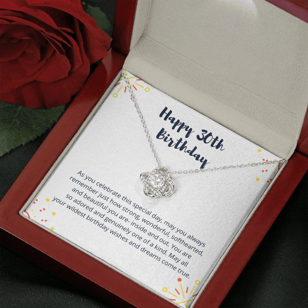 3d9pp-evpyh-001 Love Knot Necklace