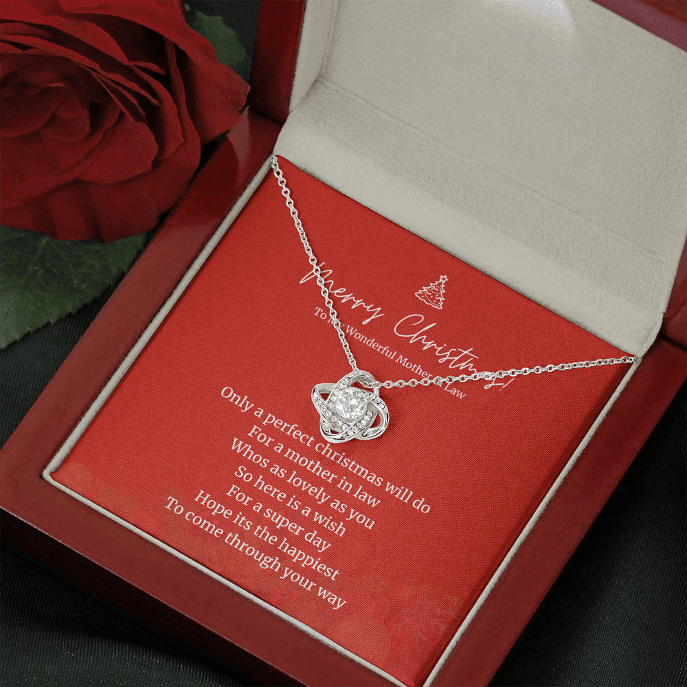 Mother in Law 5 Love Knot Necklace