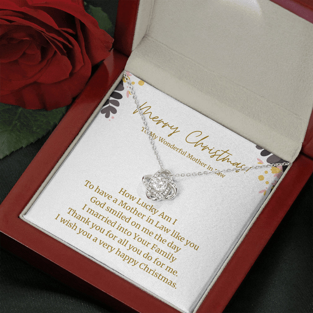 Mother in Law 3 Love Knot Necklace