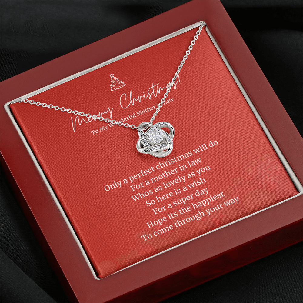 Mother in Law 5 Love Knot Necklace