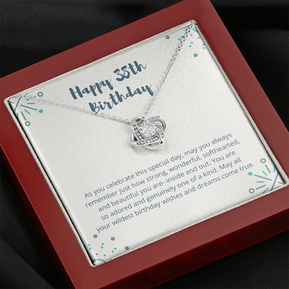 ir966-b3vbi-001 Love Knot Necklace