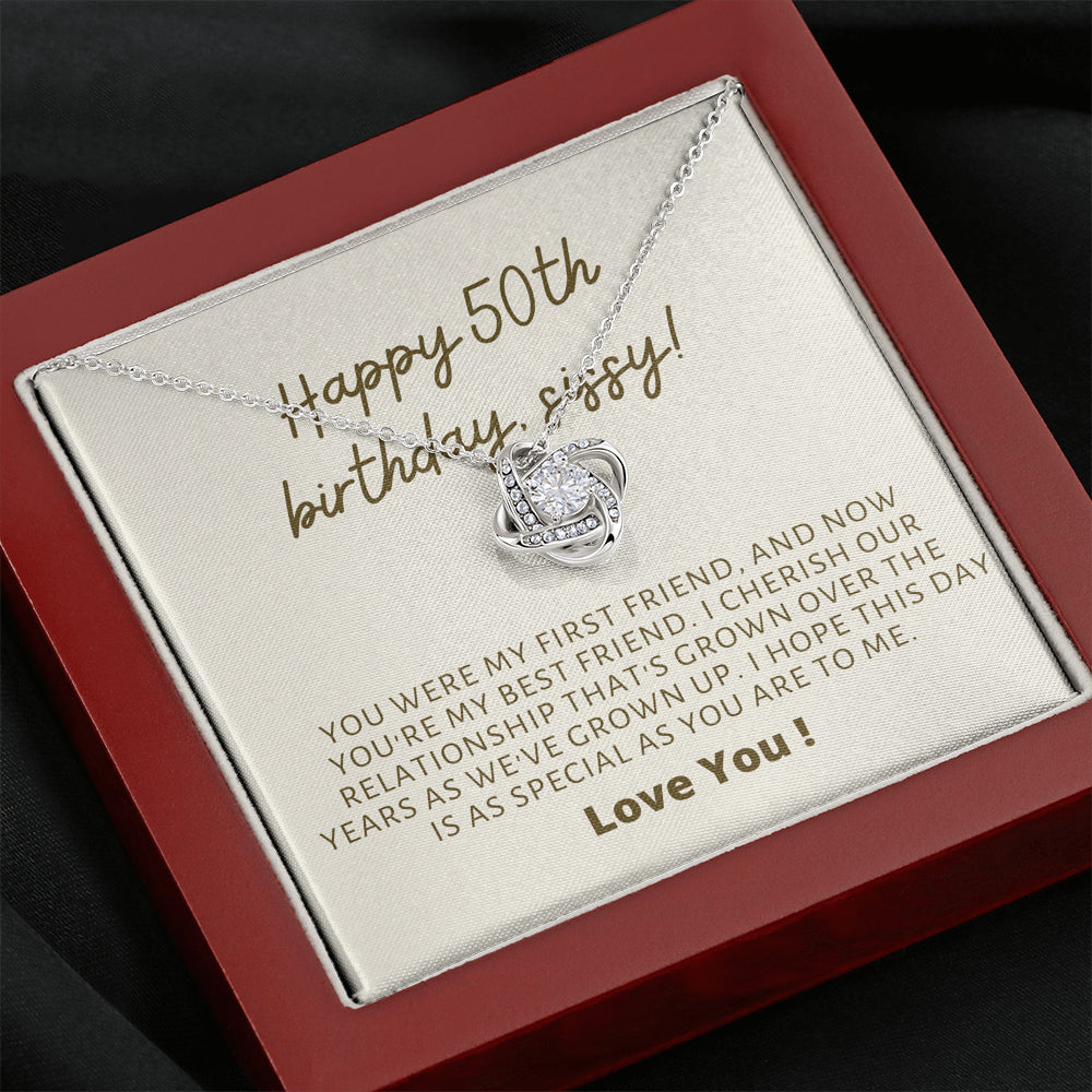 Gift to Sister on her 50th Birthday